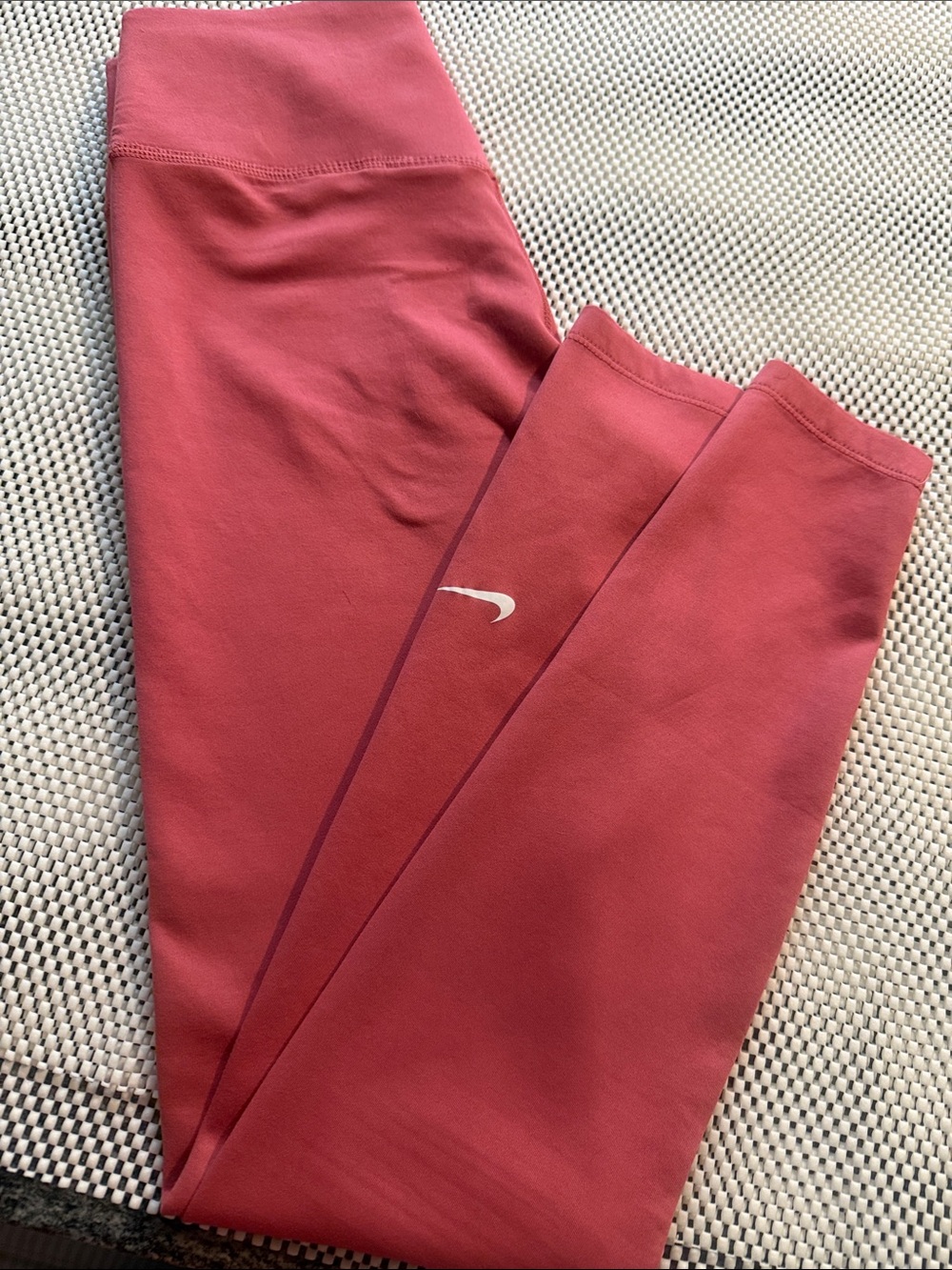 Nike Girls' Rose Pink Athletic Leggings